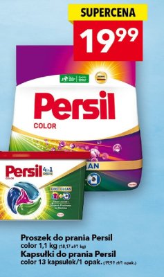 Kapsułki do prania Persil color 13 kapsułek/1 opak. promocja w LEWIATAN