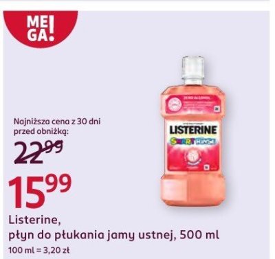 Płyn do płukania jamy ustnej  promocja w Rossmann