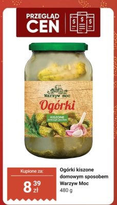 Ogórki kiszone domowym sposobem  promocja w Dino