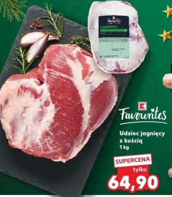 Udziec jagnięcy z kością promocja w Kaufland
