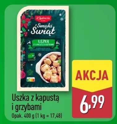 Uszka z kapustą i grzybami promocja w Aldi