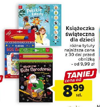 Magiczne boże narodzenie WYDAWNICTWO ZIELONA SOWA promocja