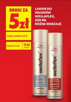 Lakier do włosów Wellaflex 250ml różne rodzaje promocja w Biedronka