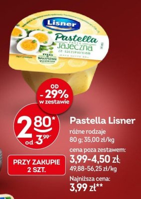 Pastella Lisner różne rodzaje promocja w Żabka