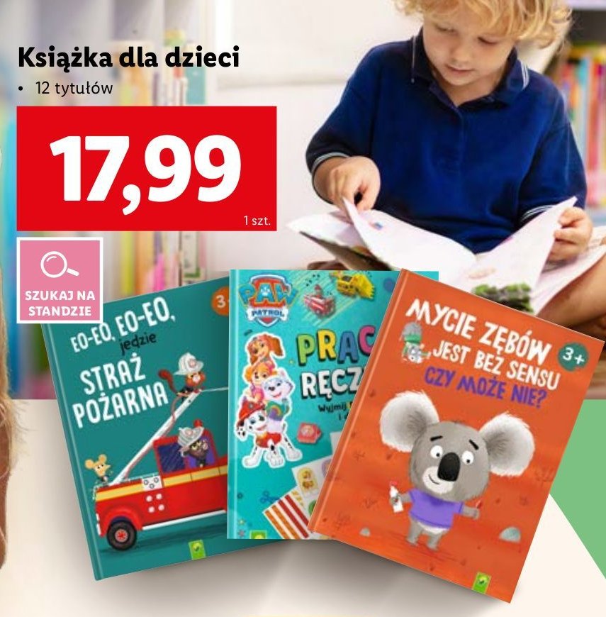 Książka psi patrol promocja w Lidl
