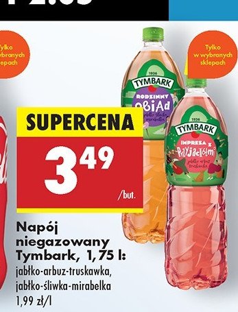 Nap贸j jab艂ko-arbuz-truskawka Tymbark 1936 promocja