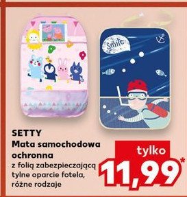 Mata samochodowa z folią Setty promocja