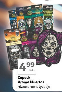 Zawieszka zapachowa dia de los muertos pink diamond girl Aroma car promocja