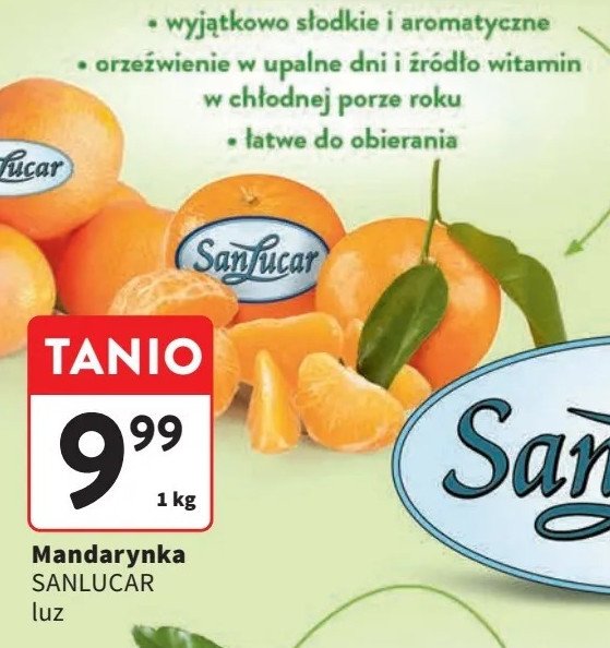 Mandarynki Sanlucar promocja