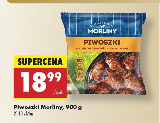 Skrzydełka piwoszki Morliny promocja w Biedronka