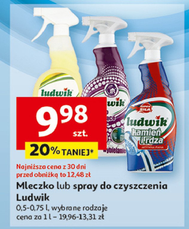 Mleczko do czyszczenia Ludwik promocja