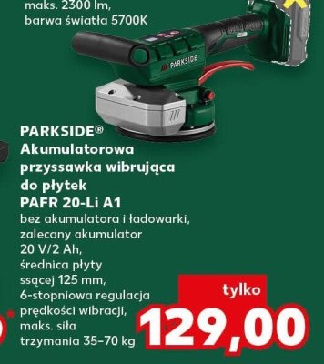 Przyśpawka wibrująca do płytek akumulatorowa promocja w Kaufland