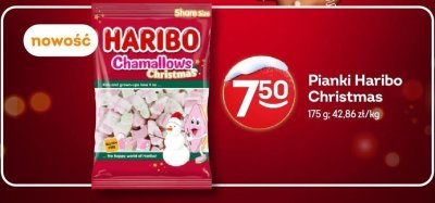 Pianki Haribo Chamallows Christmas promocja w Żabka