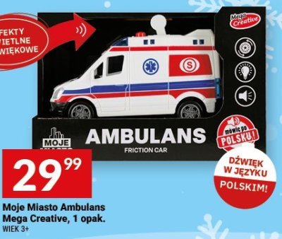 Moje Miasto Ambulans Mega Creative promocja w Twój Market