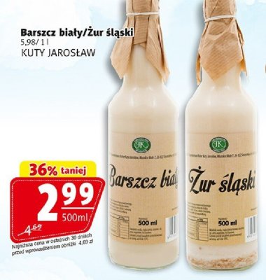 Żur śląski KUTY JAROSŁAW promocja w Prim Market
