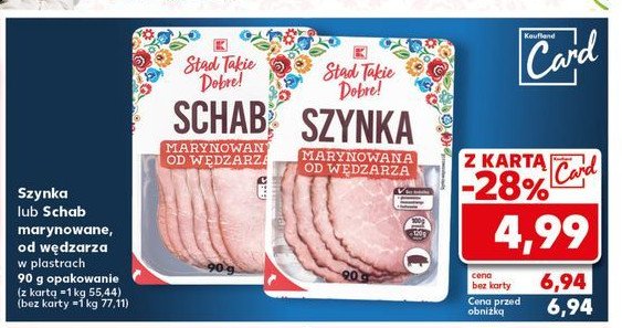 Schab marynowany od wędzarza K-classic stąd takie dobre! promocja