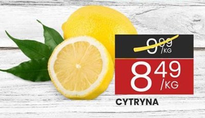 Cytryna zł/kg promocja w Wafelek