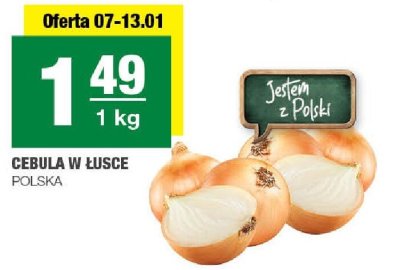 Cebula w łusce Polska SPAR promocja