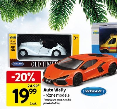 Auto Welly promocja w Intermarche