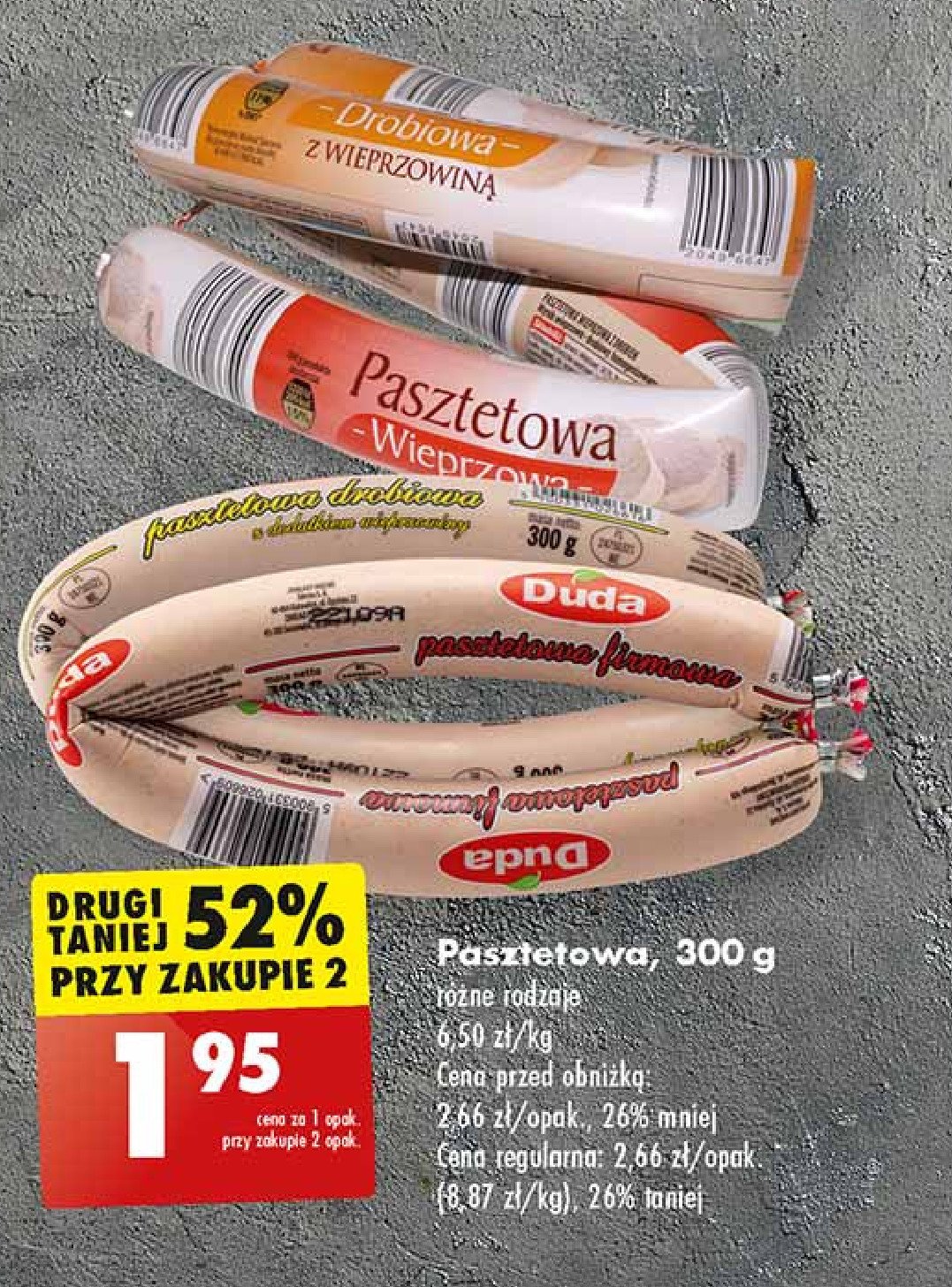 Pasztetowa drobiowa firmowa promocja