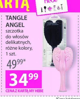 Szczotka do włosów classic black Tangle angel promocja