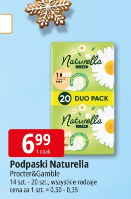 Podpaski Naturella Procter&Gamble promocja w Leclerc