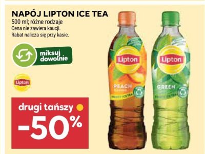 Napój Lipton Ice Tea Peach 500ml promocja w Stokrotka