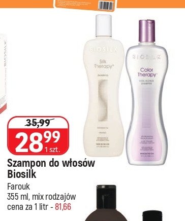 Szampon do w艂os贸w Biosilk silk therapy promocja