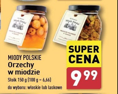 Orzechy włoskie w miodzie Miody polskie promocja