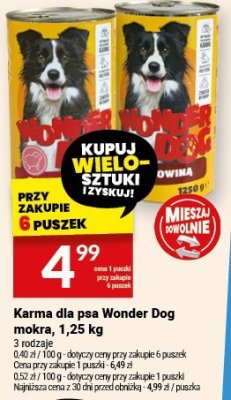 Karma dla psa promocja w Twój Market