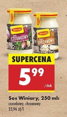 Sos czosnkowy Winiary promocja