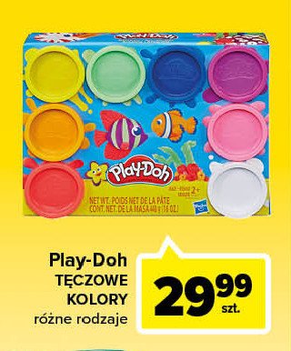 Tęczowe kolory Play-doh promocja