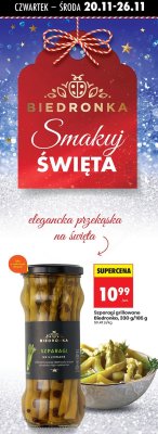 Szparagi grillowane Biedronka promocja w Biedronka