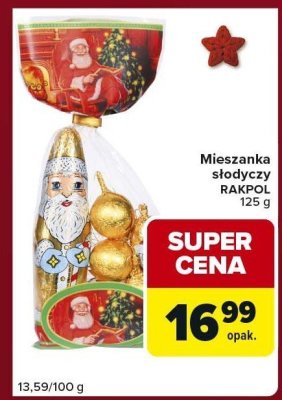 Mieszanka słodyczy RAKPOL promocja w Carrefour Express