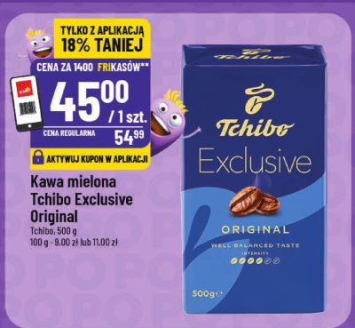 Kawa mielona Tchibo Exclusive Original promocja w POLOmarket