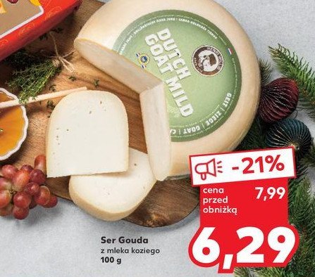 Ser gouda kozia promocja w Kaufland