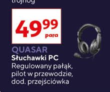 S艂uchawki quasar z mikrofonem Trust promocja