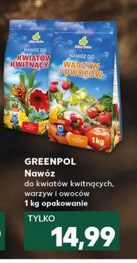 Nawoz do kwiatów balkonowych GREEN POL promocja w Kaufland