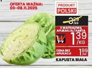 Kapusta bia艂a promocja w Wafelek