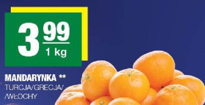 Mandarynka promocja w SPAR