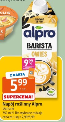 Napój roślinny Alpro Barista Danone promocja w Leclerc