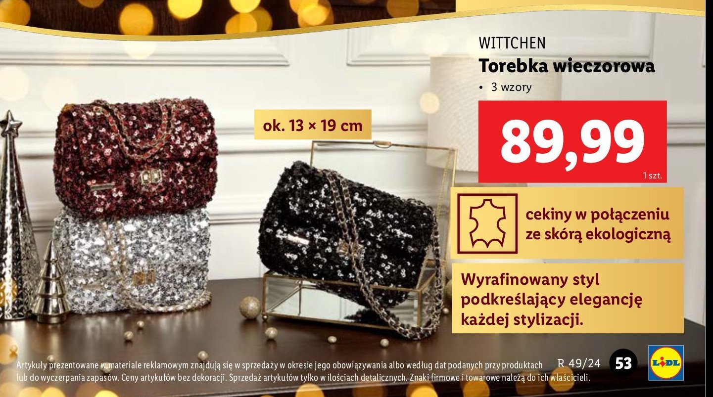 Torebka wieczorowa Wittchen promocja