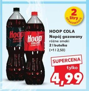 Napój HOOP COLA LIGHT promocja