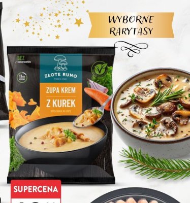 Zupa krem z kurek ZŁOTE RUNO promocja w Intermarche