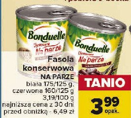 Fasola biała cannellini Bonduelle gotowane na parze promocja