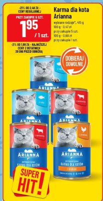 Karma mokra dla kota, wybrane rodzaje promocja w POLOmarket