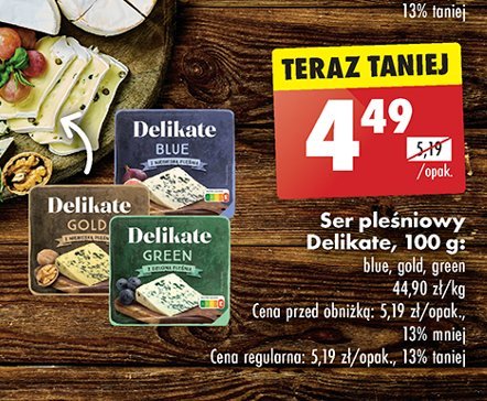 ser pleśniowy gold Delikate promocja