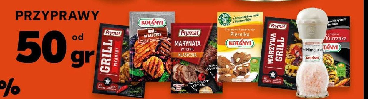 Przyprawa grill klasyczny Kotanyi promocja w Kaufland