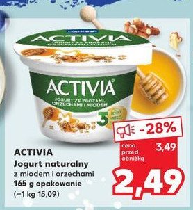 Jogurt zboża-orzech promocja