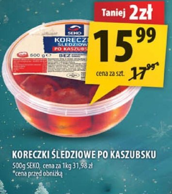 Koreczki śledziowe po kaszubsku promocja w Arhelan